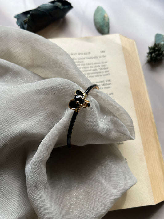 Elephant Charm Cuff