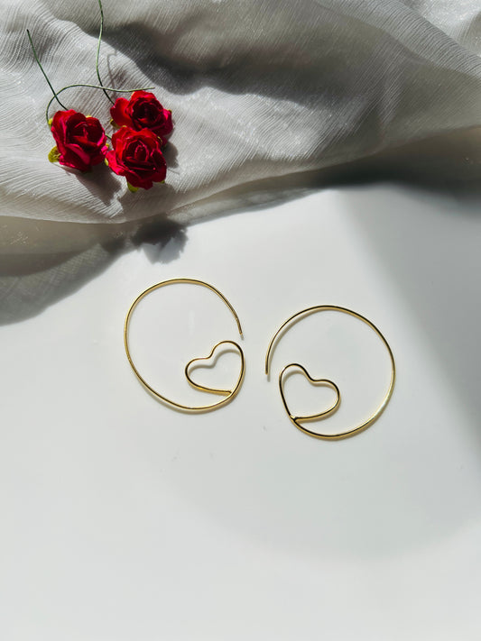LOVE HOOPS - Earrings