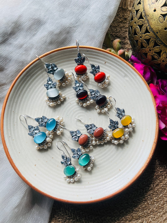 Lustrous Grace Hoops - Earrings