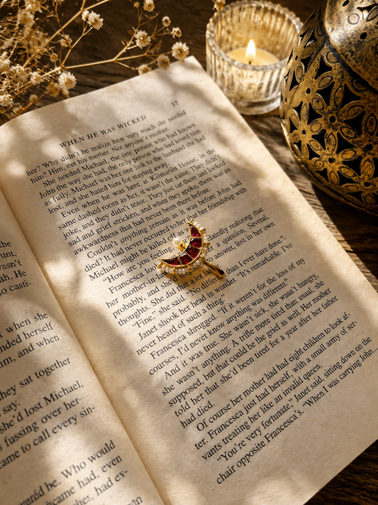 Meher Jadau Kundan Ear Cuff