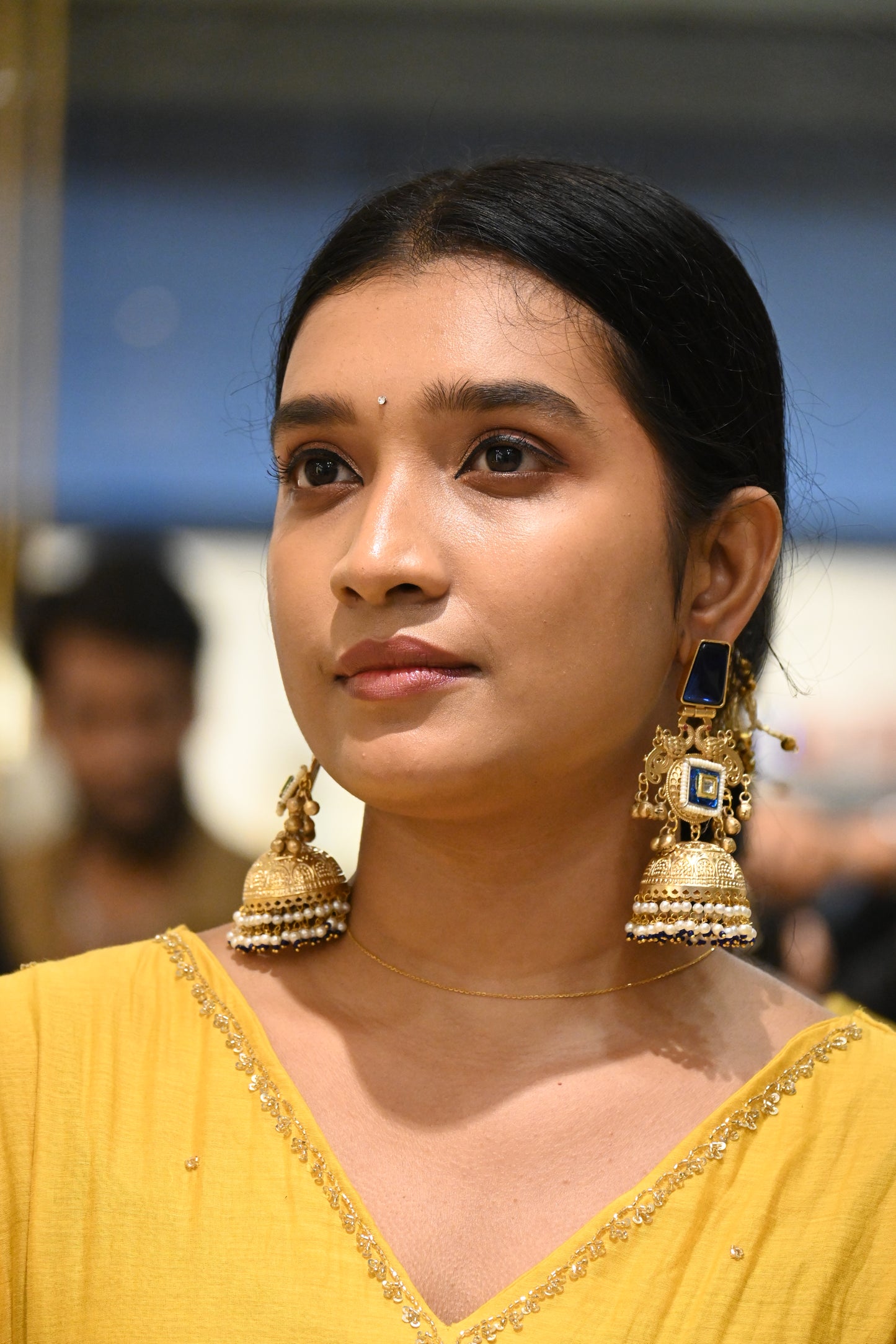 Neel Mahal Jhumkas
