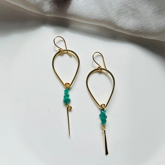 Balloon Long Hoops - Earrings