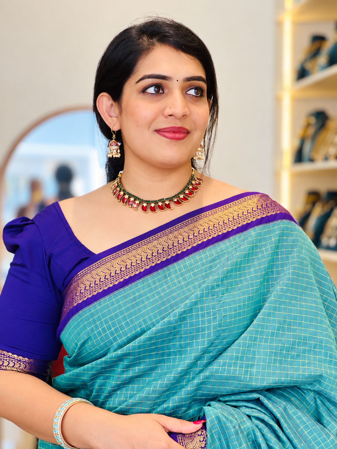 Manjari Pachila Necklace