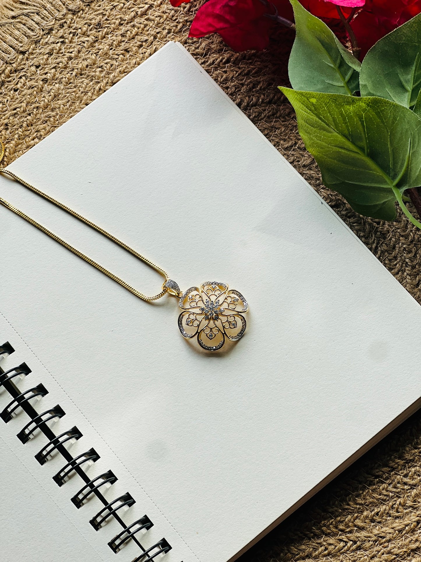 Zivah Spark Pendant Necklace