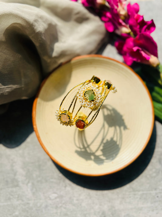 Pearl Garden Adjustable Bangle