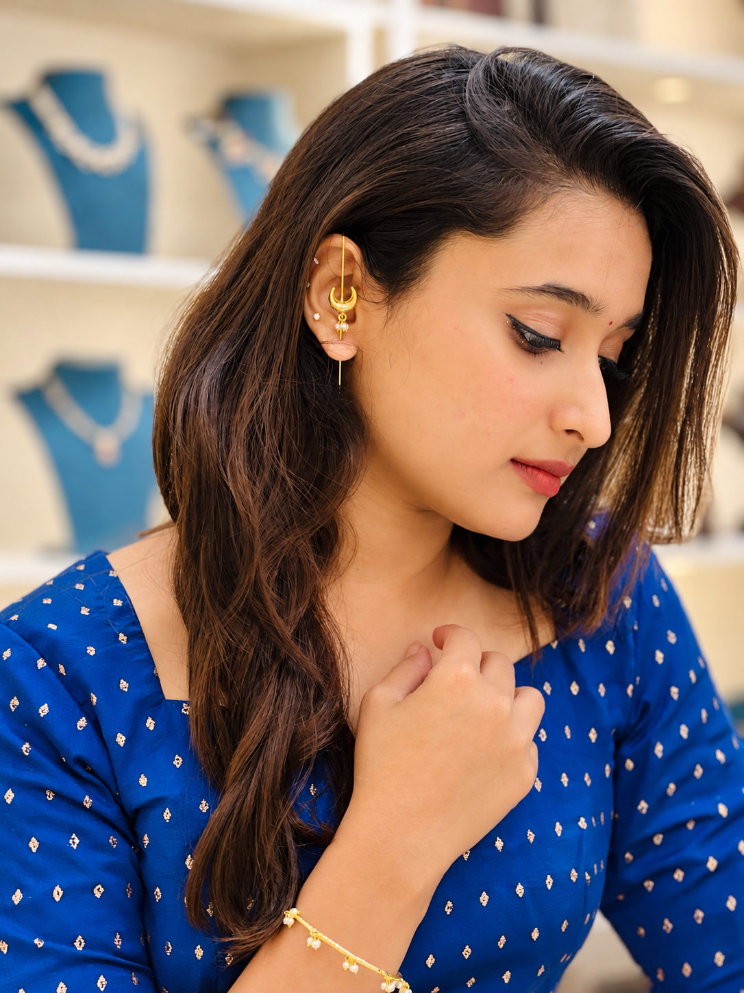Celeste Gold Ear Cuff