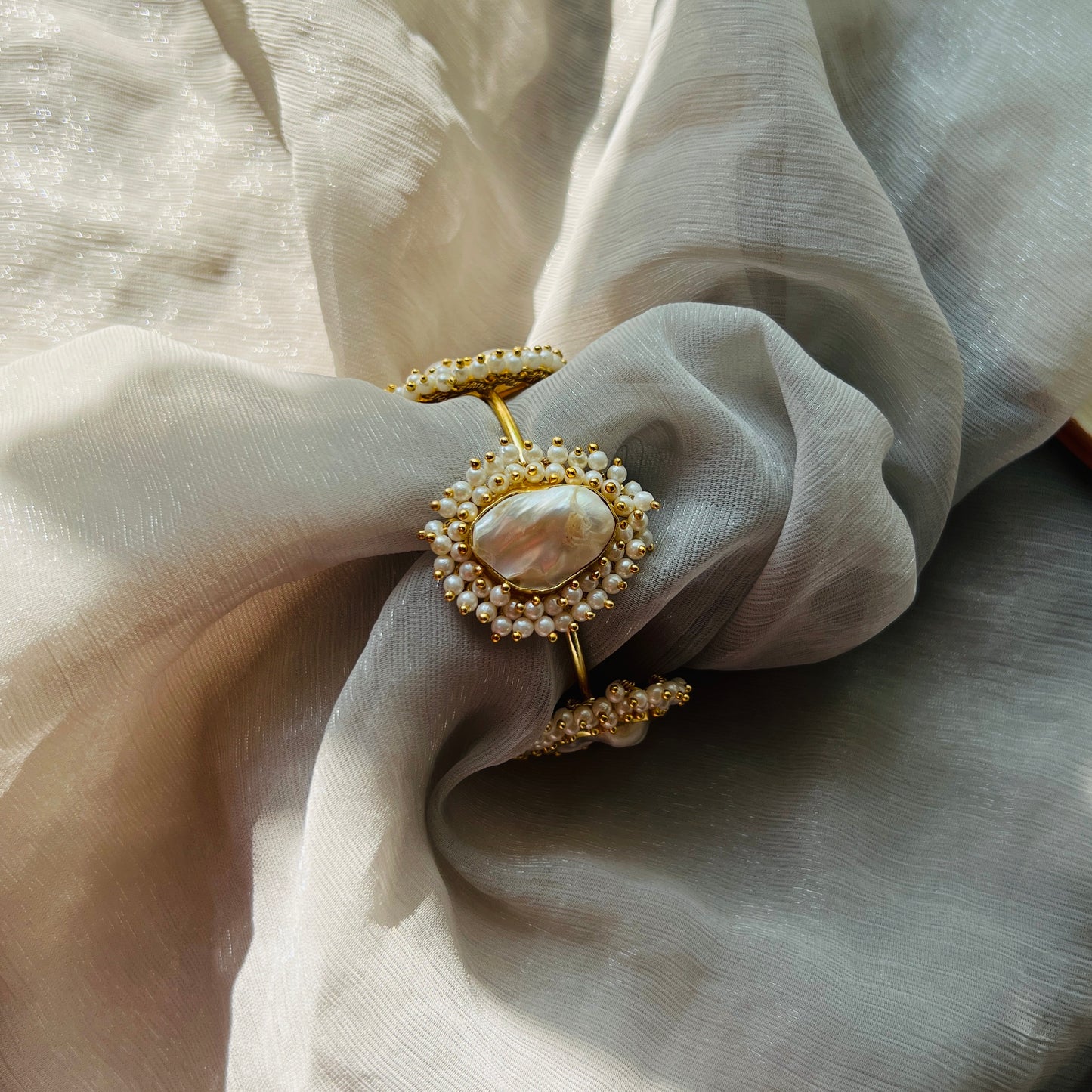 Tri Baroque Statement Bangle