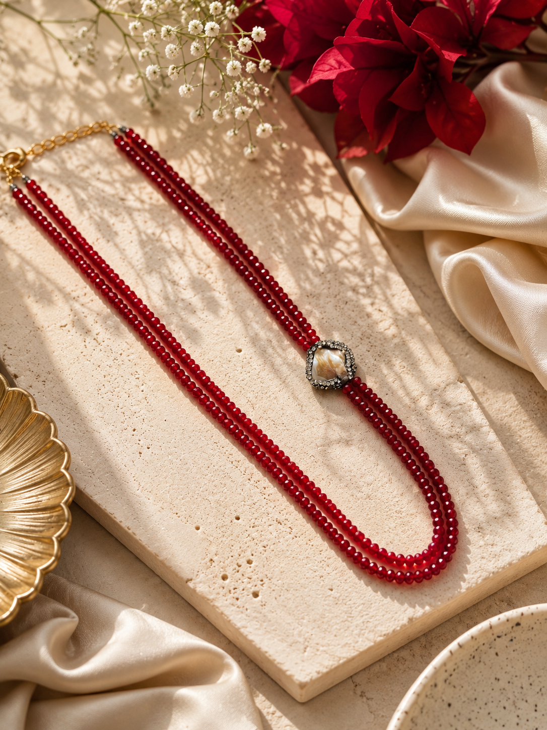 Pearl Halo Necklace