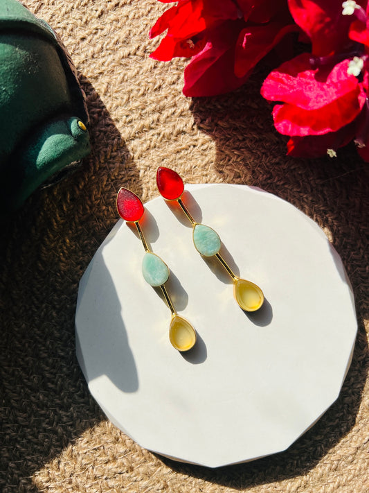 Trio Radiance Earrings - Earrings