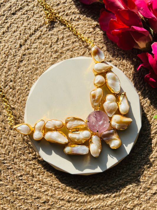 Baroque Luxe Necklace - Neckpiece