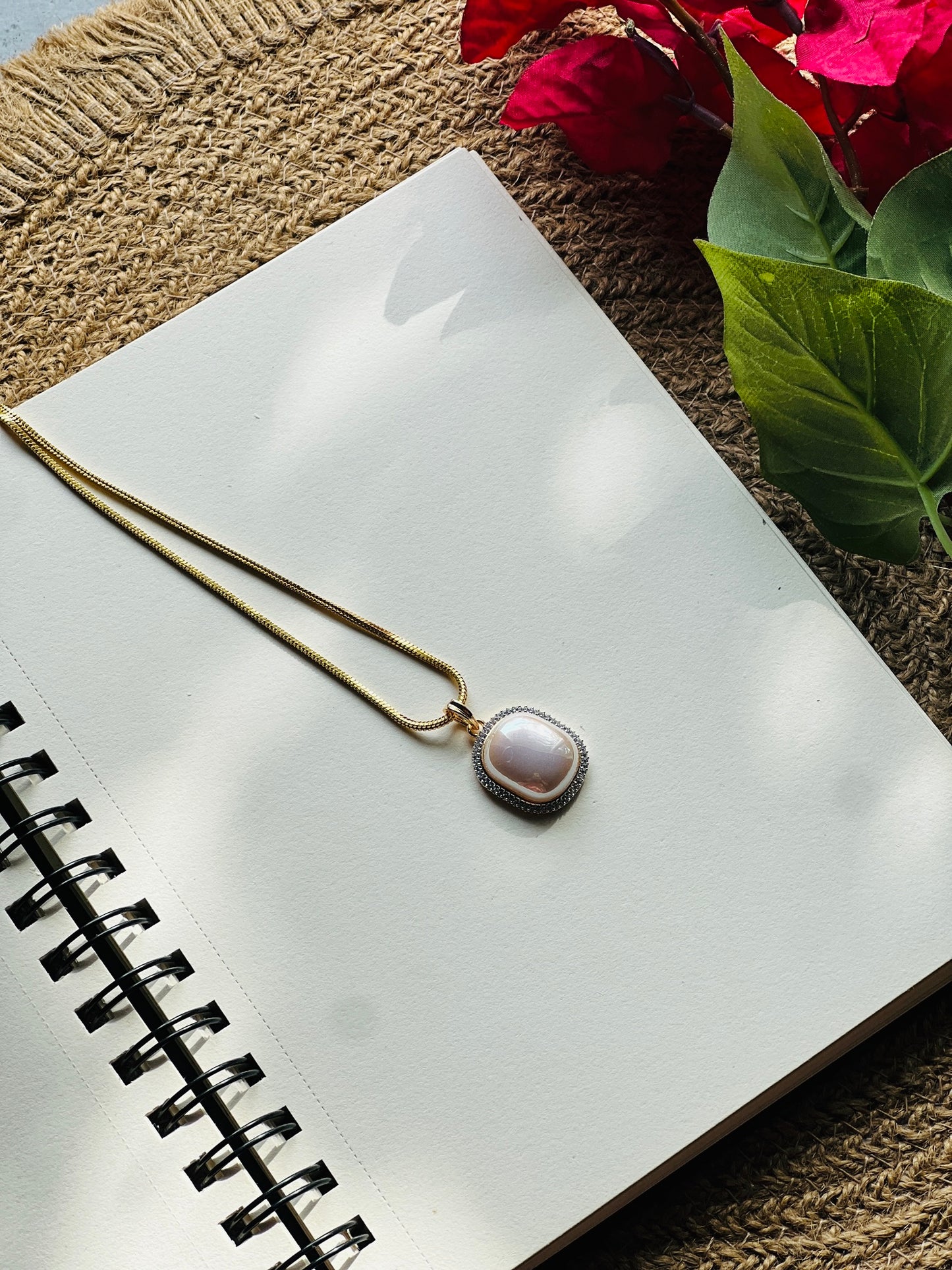 Radiance Drop Pendant Chain