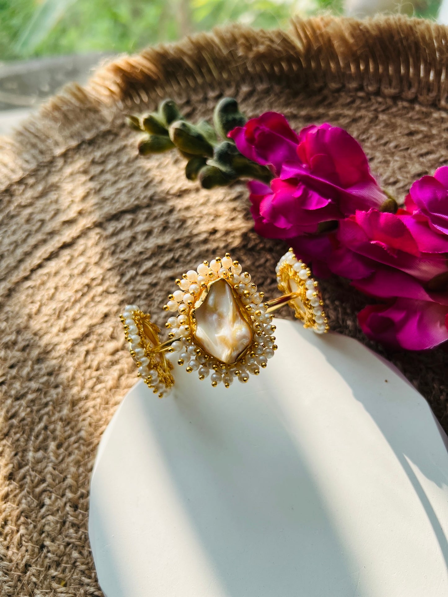 Tri Baroque Statement Bangle