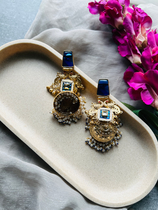 Neel Mahal Jhumkas
