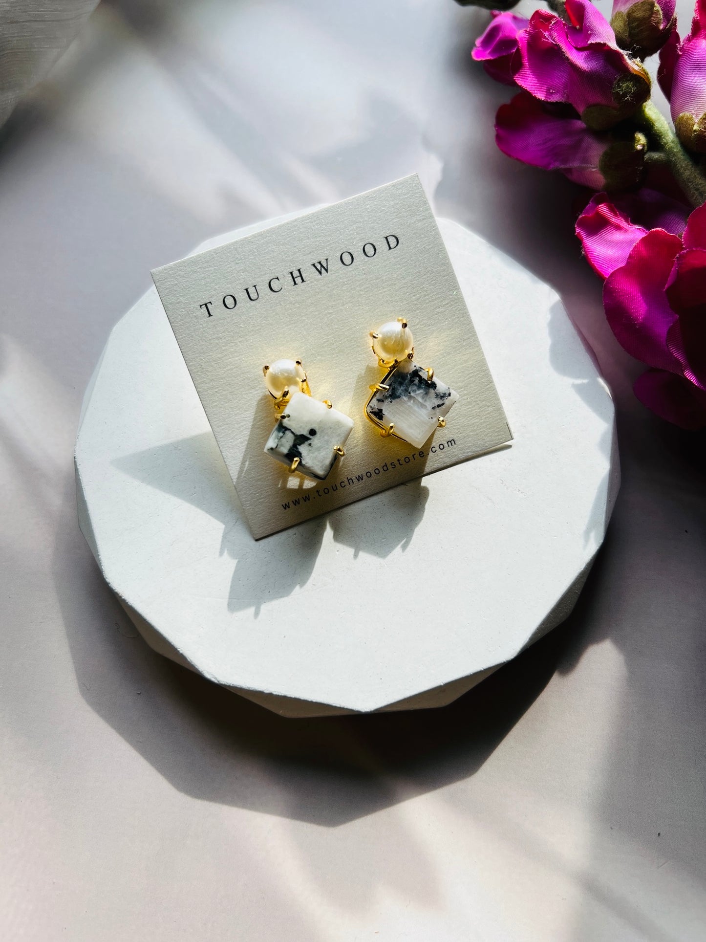 Pearl Whisper Earrings - Earrings