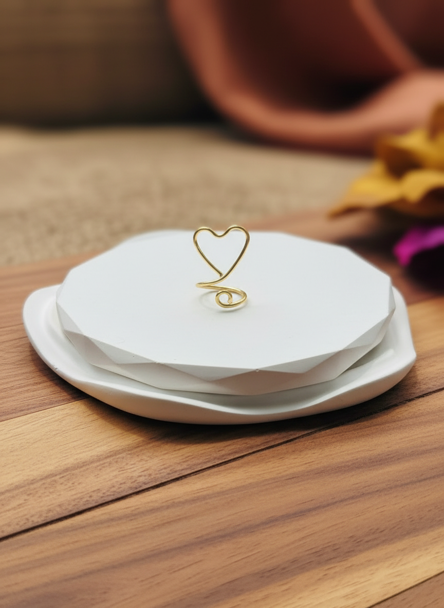 HeartGlow Adjustable Ring