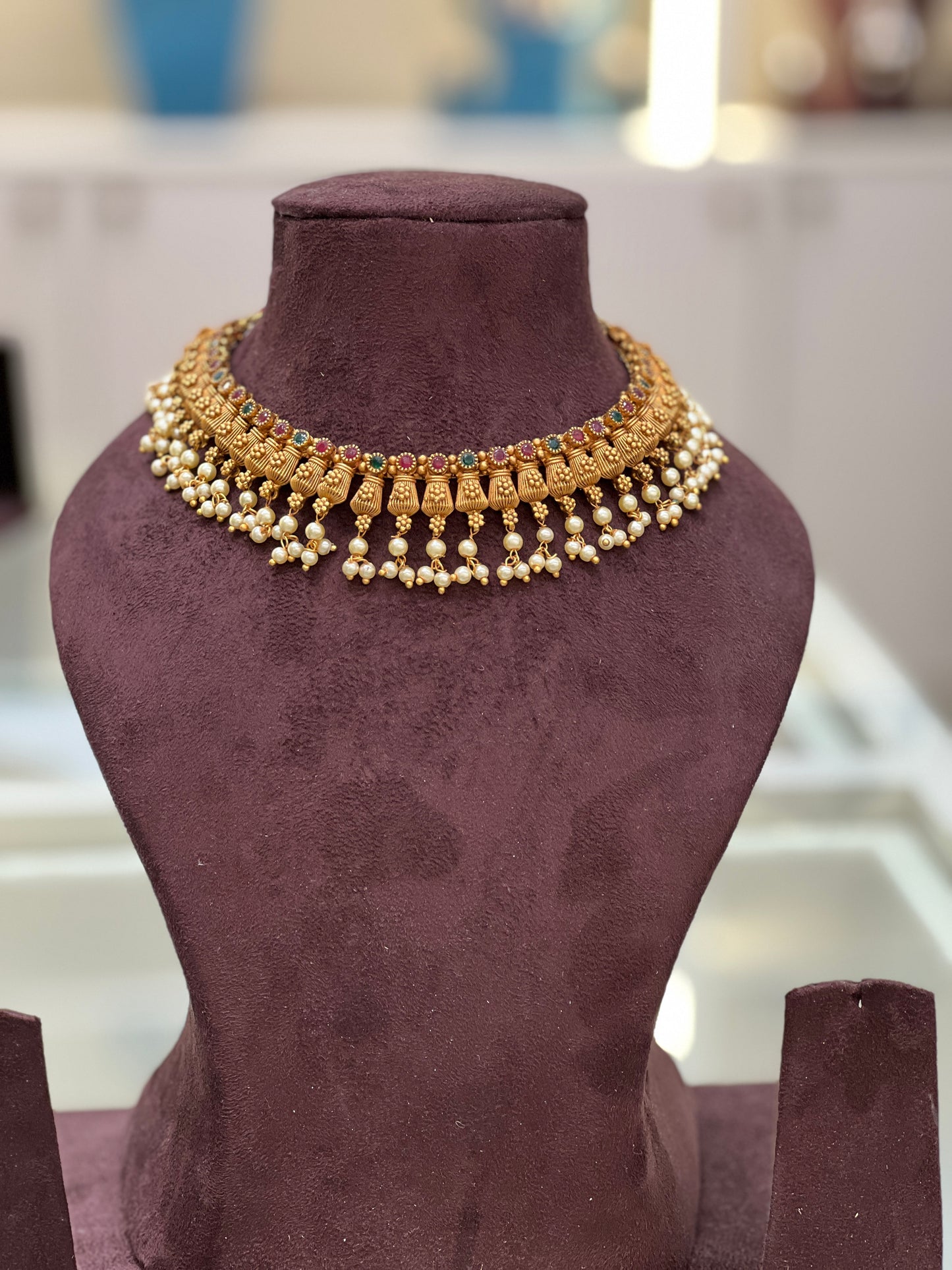 Rajwada Pearl Heritage Choker
