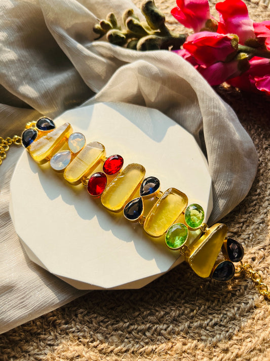Golden Aura Choker - Neckpiece