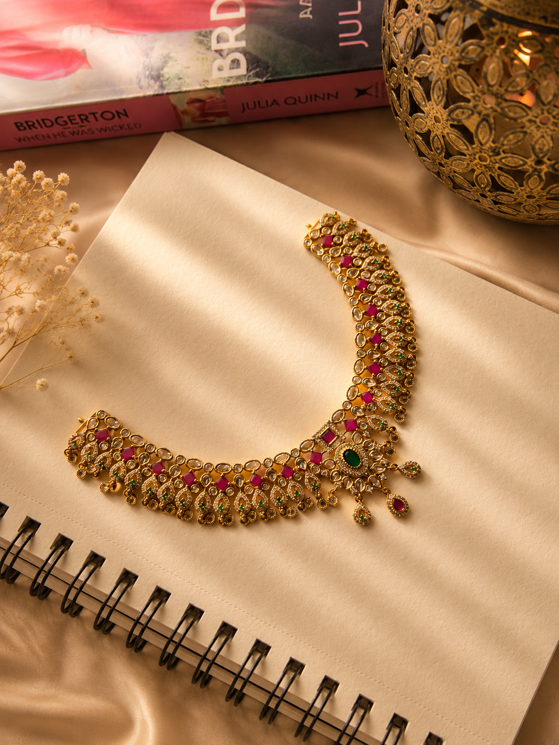 Bridal Stone Choker Set