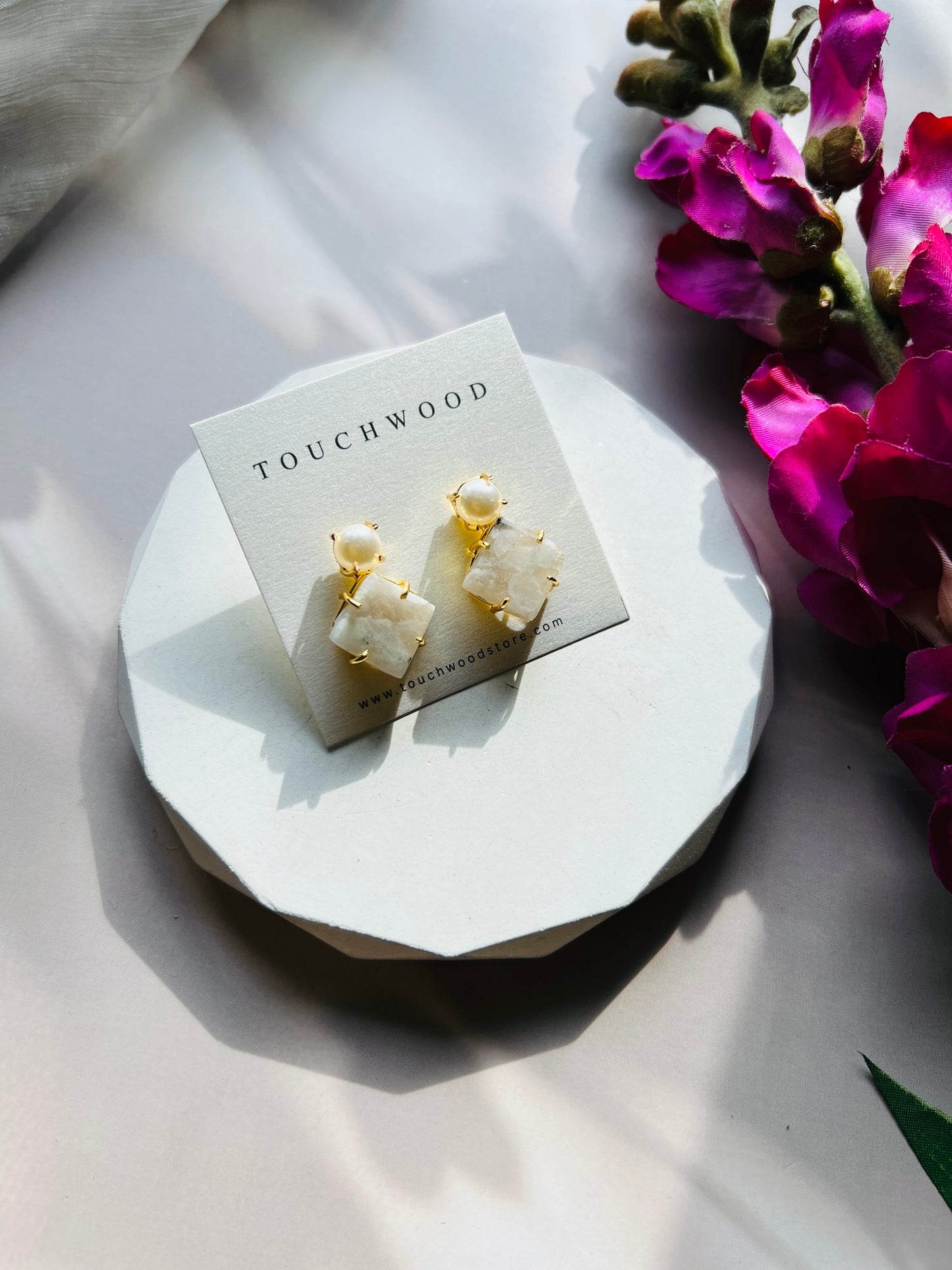Pearl Whisper Earrings - Earrings