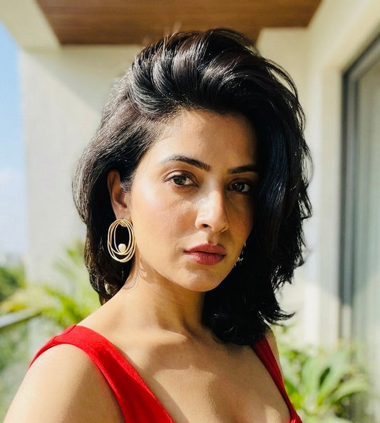 Nyan Aura Pearl Earrings