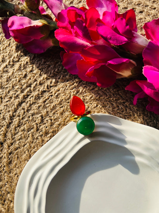 Vibrant Duo Ring - rings