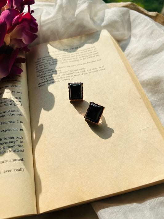 Midnight Black Studs