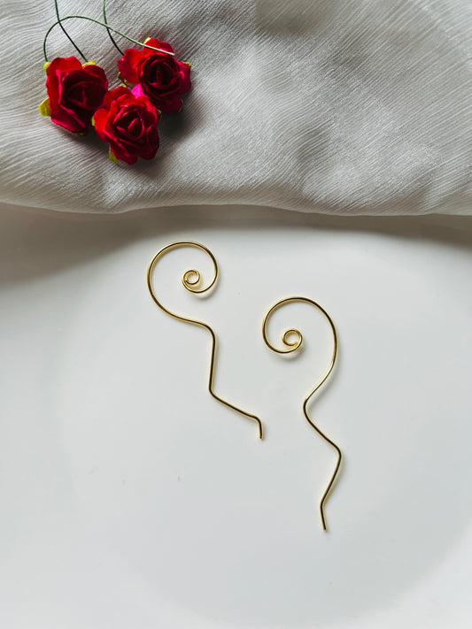 SHRIMP EARRINGS - Earrings