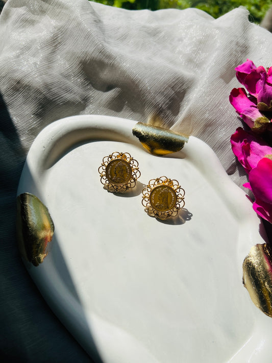 Rajasi Coin Studs