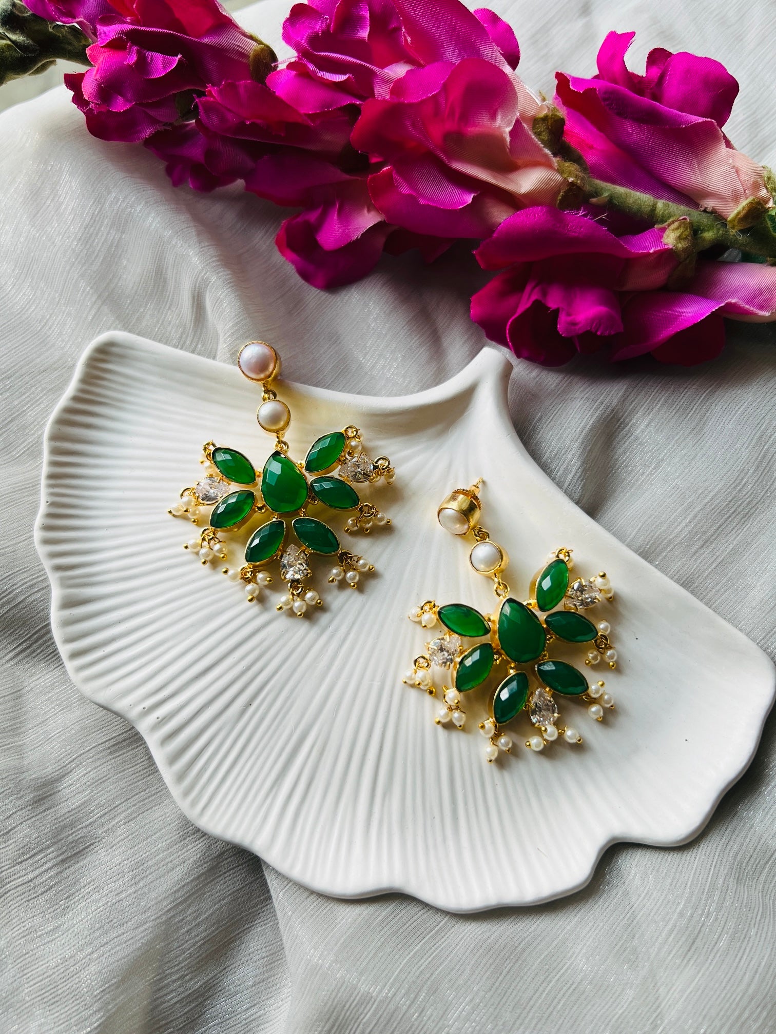 Flower Blooms - Earrings