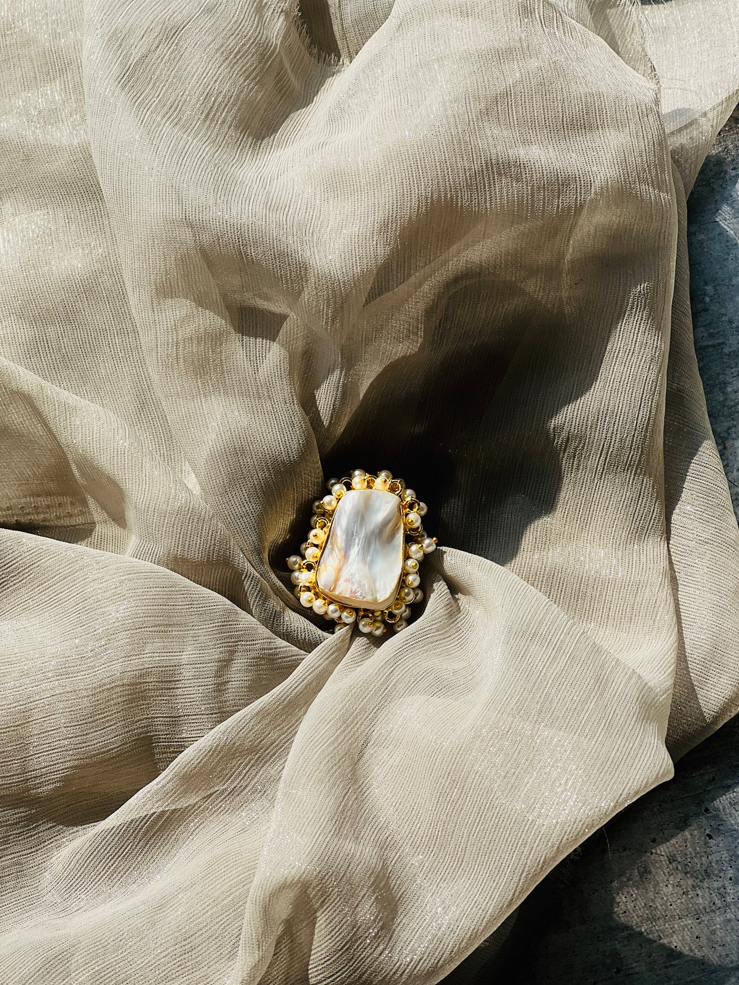 Aarini Baroque Statement Ring