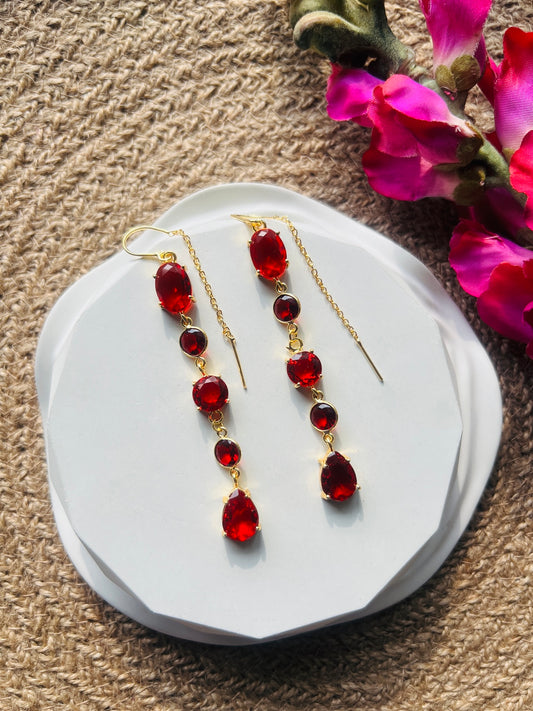 Lumiere Threader Earrings - Earrings