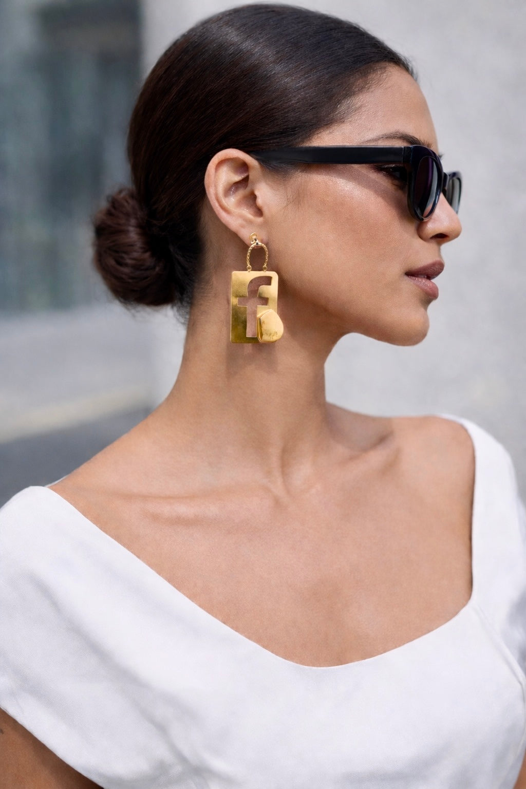 Aurora Arch Statement Earrings