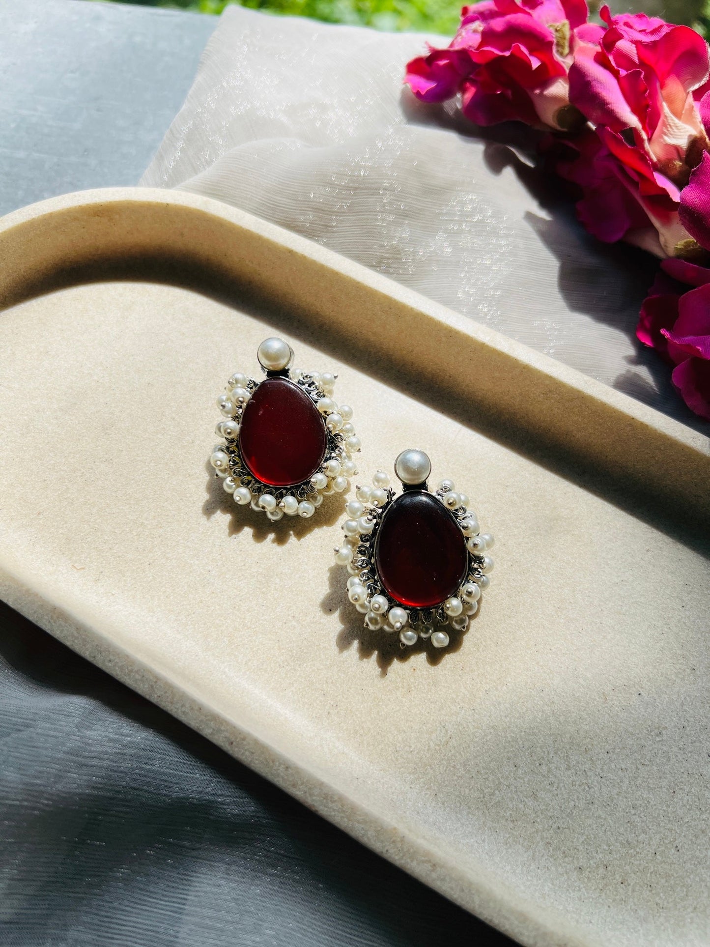 Noor Pearl Studs