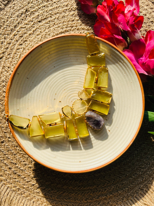 Golden Aura Necklace - Neckpiece