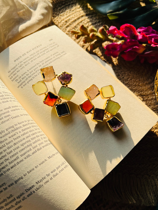 Piedra Earrings - Earrings