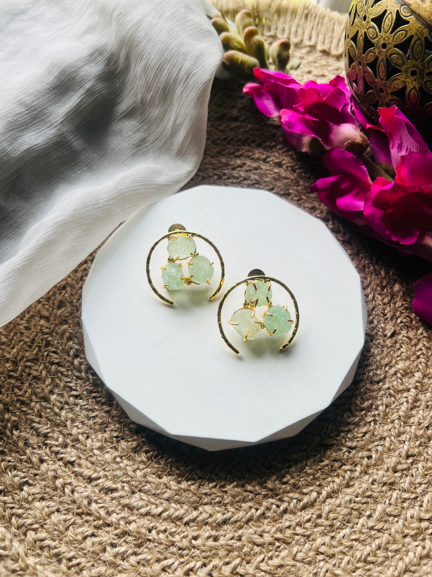 Trio Luxe Studs - Earrings