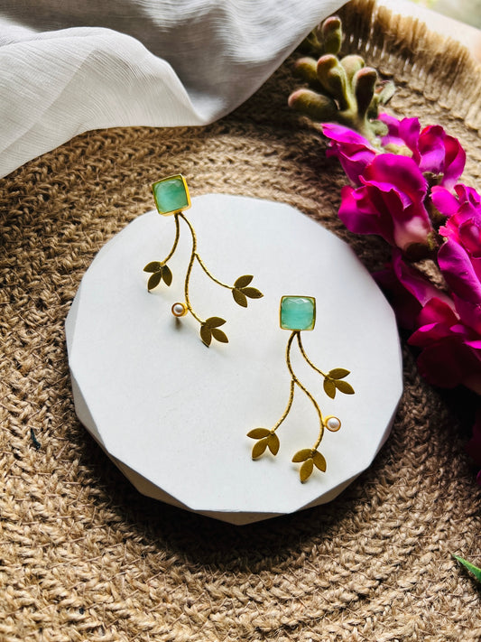 Florenza Drape Earrings - Earrings