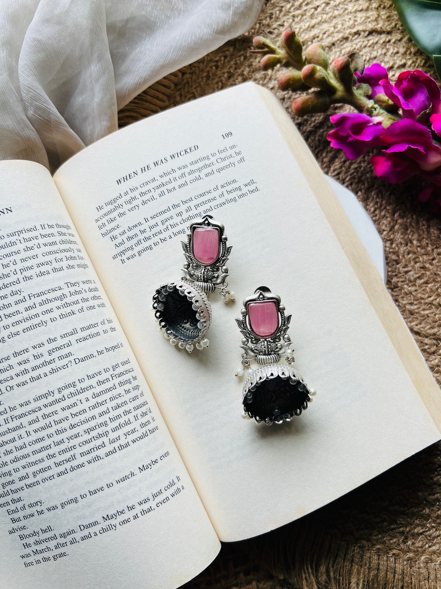 Noor Jhumka - Earrings