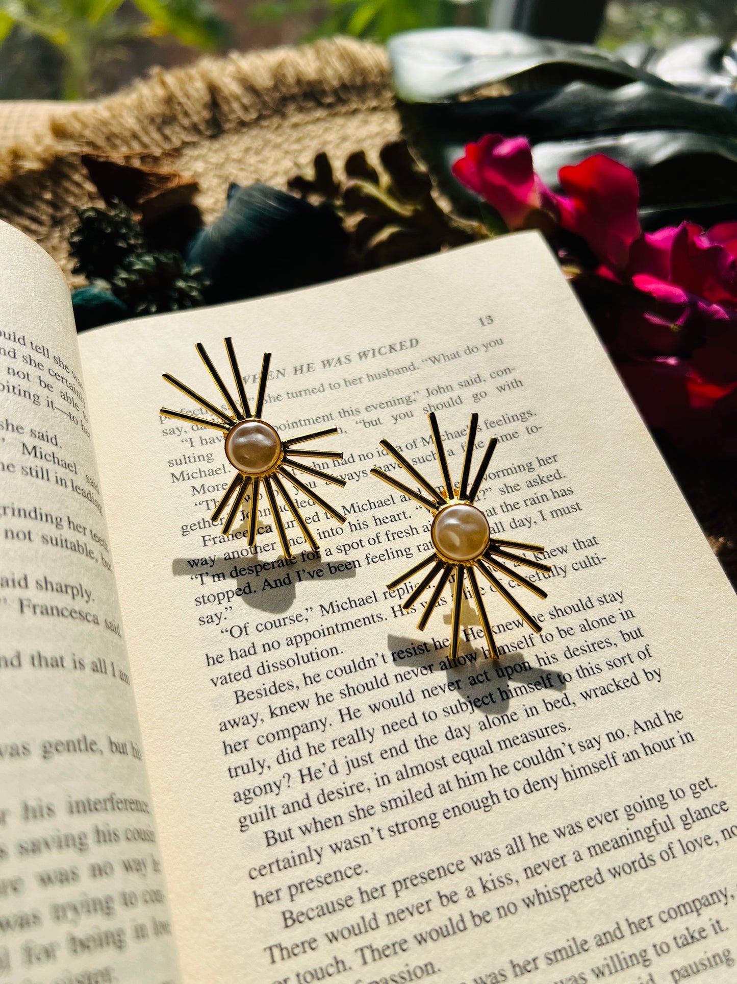 Celestial Gleam Earrings - Earrings