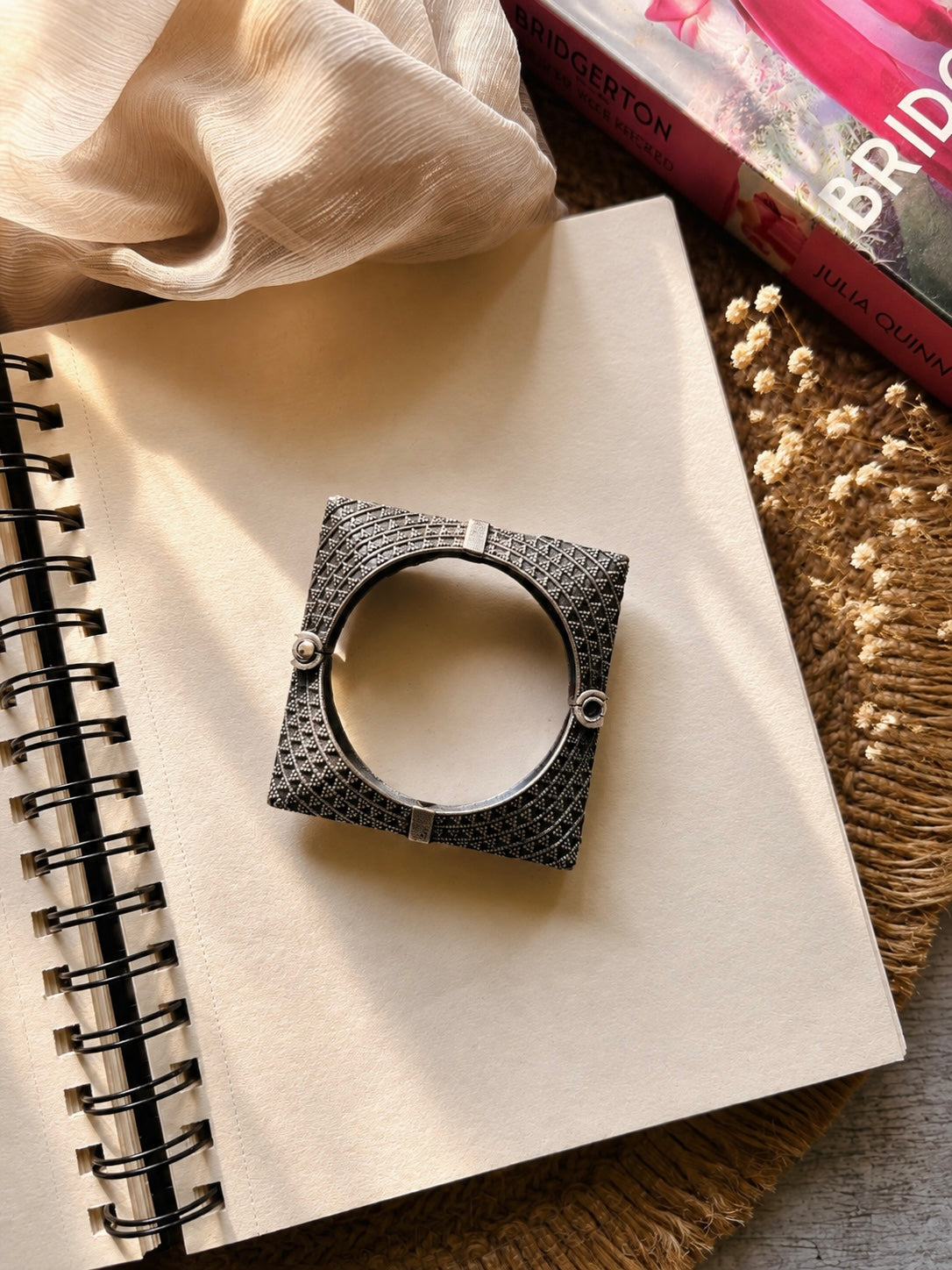 Rajsi Antique Silver Bangle