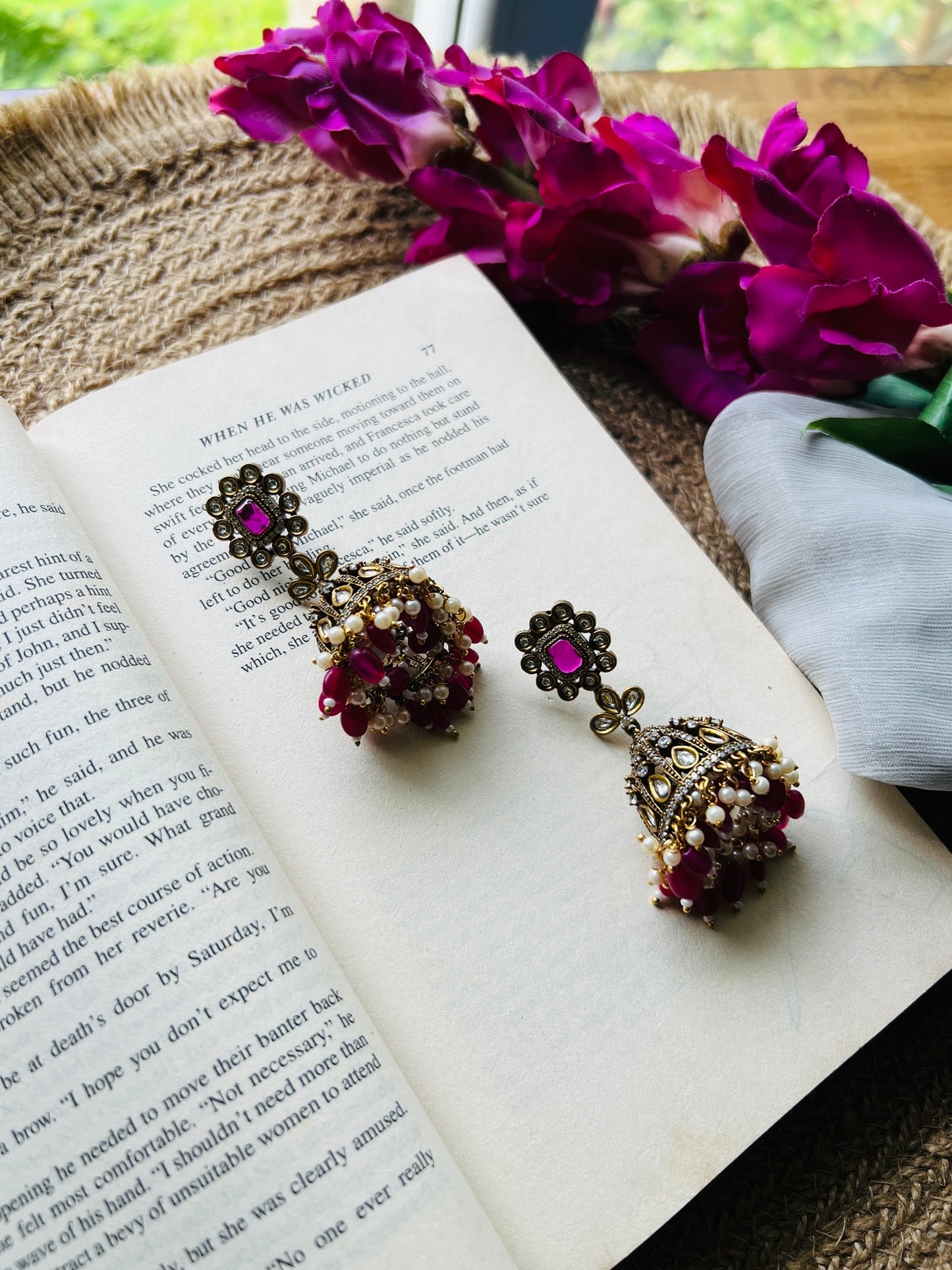Regal Pearl Radiance Jhumka