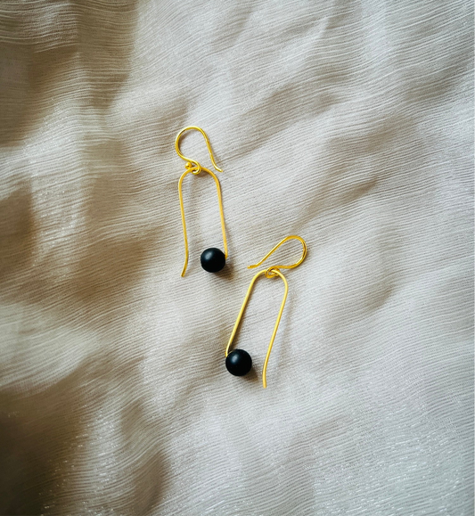 Simple Long Hoops - Earrings
