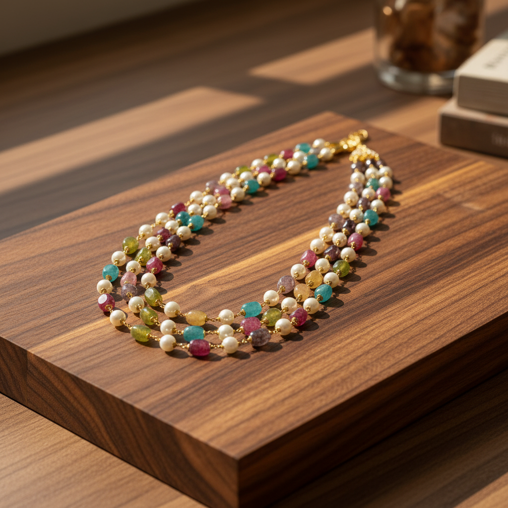 Rangriti – Jaipuri Layered Necklace