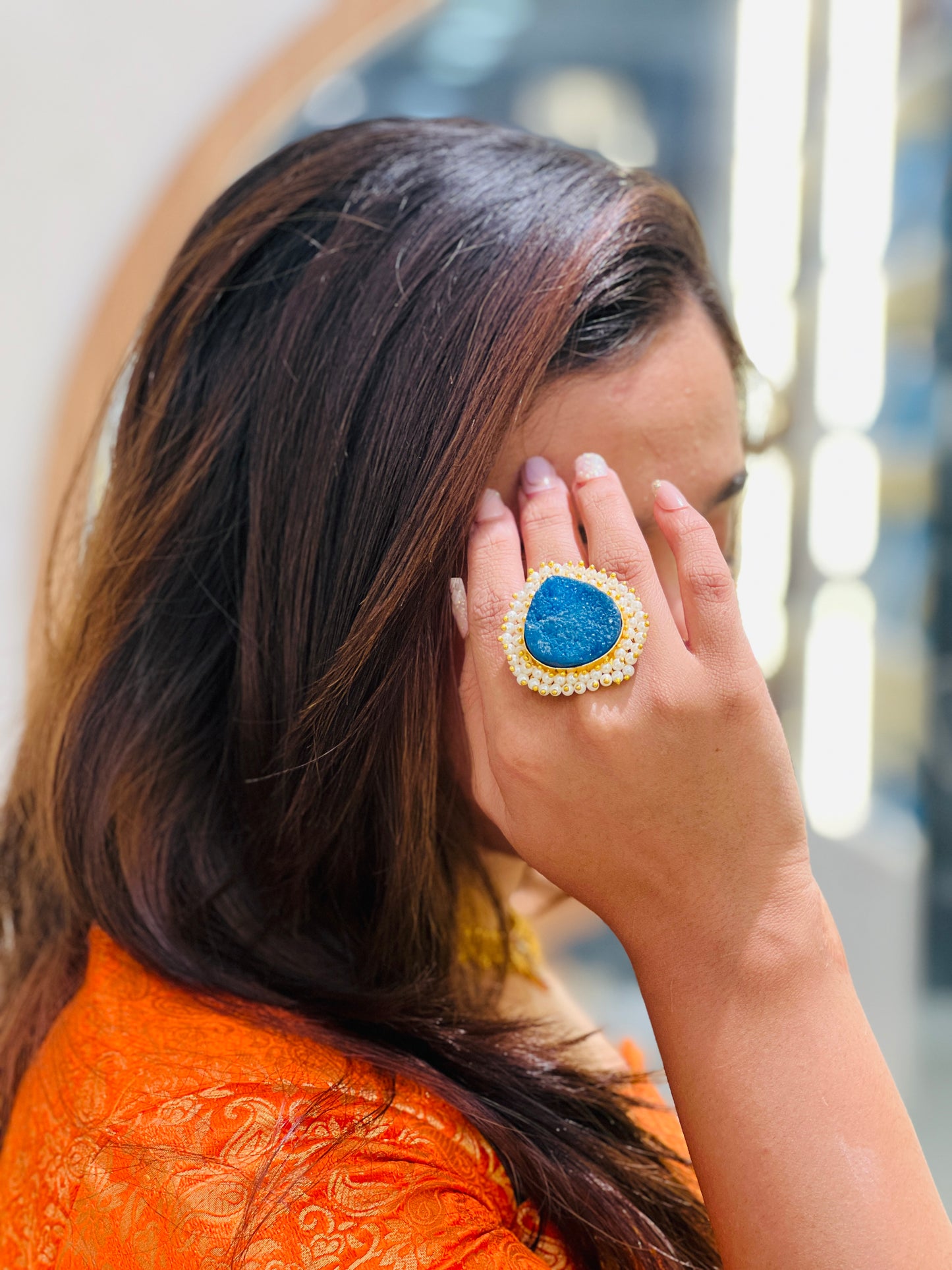 Druzzy Stone Rings