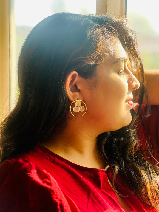 Trio Luxe Studs - Earrings