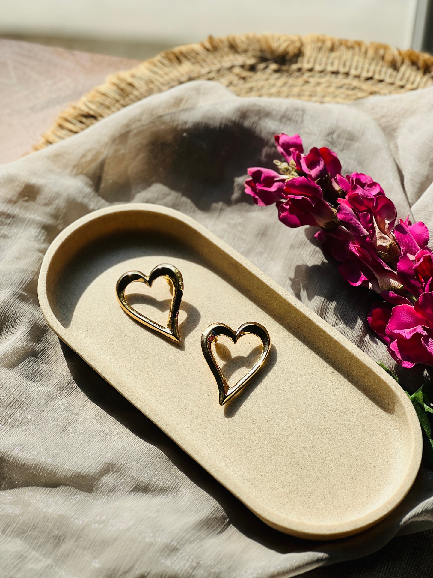 Amour Open-Heart Studs