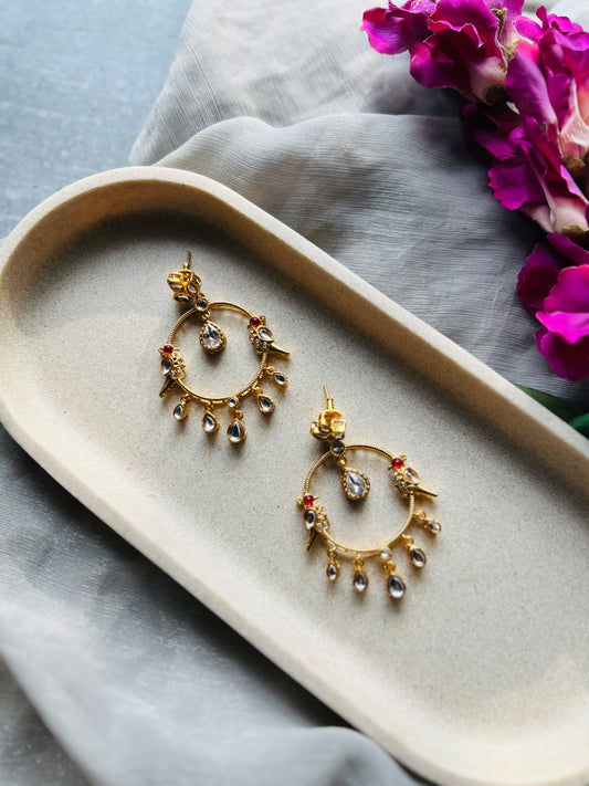 Rosette Bird Charms