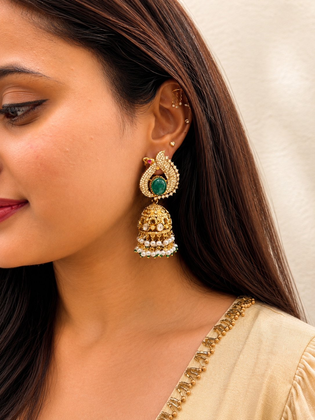 Morni Royale Jhumka
