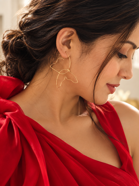 Butterfly hoops
