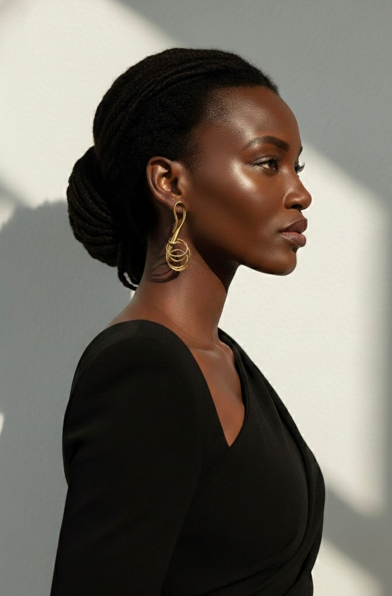 Sutra Loop Earrings